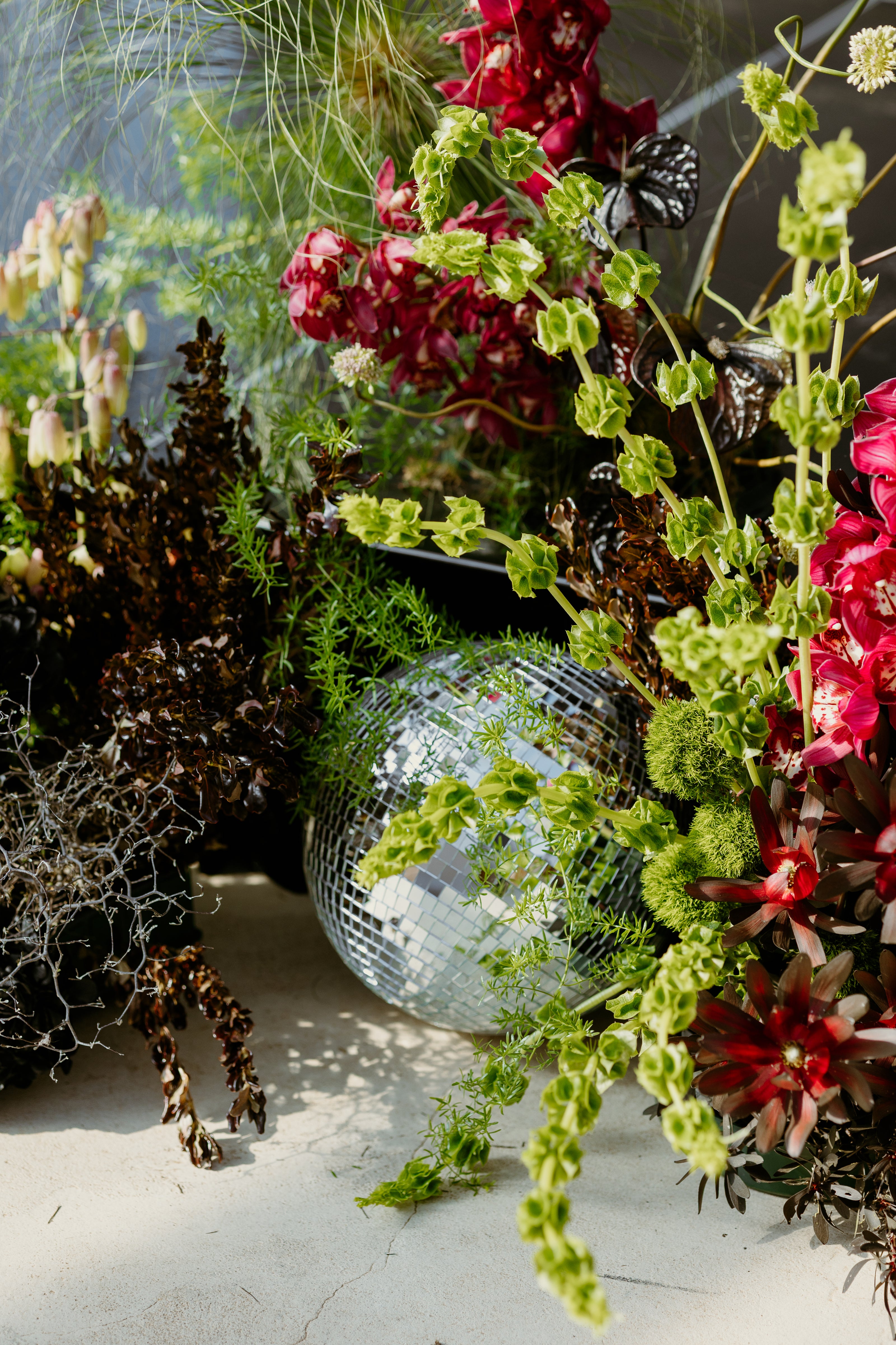 Floral installations for National ABIA Awards at Flaxton Gardens